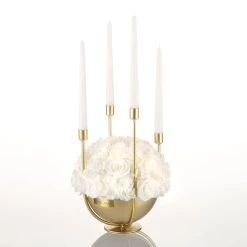 Premium Candle Bowl Infinity | Pure White | L