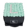 Letter Infinity Rosebox | Minty Green & Pure White | L