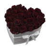 Classic Infinity Rosebox | Burgundy | L