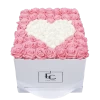Heart Symbol Infinity Rosebox | Bridal Pink & Pure White | L -Emmie Gray Store EMMIEGRAY LWS HEART INFINITY BRIDALPINK PUREWHITE 1280x1280