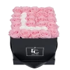Letter Infinity Rosebox | Bridal Pink & Pure White | M