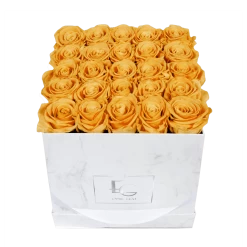Classic Infinity Rosebox | Sunny Yellow | M