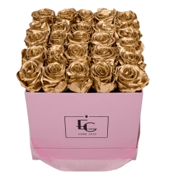 Classic Infinity Rosebox | Gold | M