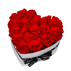 Classic Infinity Rosebox | Vibrant Red | M