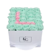Letter Infinity Rosebox | Minty Green & Bridal Pink | M -Emmie Gray Store EMMIEGRAY MWS LETTER INFINITY MINTYGREEN BRIDALPINK 1280x1280