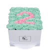 Number Infinity Rosebox | Minty Green & Bridal Pink | M -Emmie Gray Store EMMIEGRAY MWS NUMBER INFINITY MINTYGREEN BRIDALPINK 1280x1280