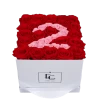 Number Infinity Rosebox | Vibrant Red & Bridal Pink | M -Emmie Gray Store EMMIEGRAY MWS NUMBER INFINITY VIBRANTRED BRIDALPINK 1280x1280