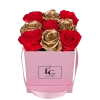 Mix Infinity Rosebox | Gold & Vibrant Red | S -Emmie Gray Store EMMIEGRAY SPS MIX INFINITY GOLD VIBRANTRED 1280x1280