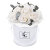 Splendid Eucalyptus Infinity Rosebox | Pure White | S -Emmie Gray Store EMMIEGRAY SWR SPLENDID EUCALYPTUS INFINITY PUREWHITE 1280x1280