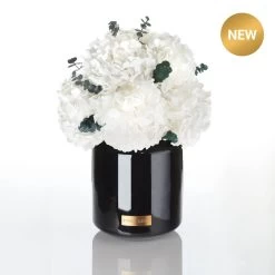 Premium Metallic Vase | Black Metallic | L -Emmie Gray Store Emmie Gray Metallic Signature Black PureWhite 1280x1280 1