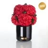 Premium Metallic Signature Hydrangea Infinity | Vibrant Red | L -Emmie Gray Store Emmie Gray Metallic Signature Black VibrantRed 1280x1280 2