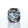 Premium Marble Metallic Vase | Black Marble Metallic | S -Emmie Gray Store Emmie Gray Premium Marble Metallic Vase Black S 1280x1280 6