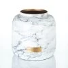 Premium Marble Metallic Vase | White Marble Metallic | L -Emmie Gray Store Emmie Gray Premium Marble Metallic Vase White L 1280x1280 18