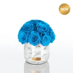 Premium Marble Metallic Infinity | Aquamarine | S