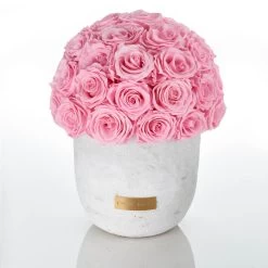 Premium Solid Vase | Ecru | L -Emmie Gray Store Emmie Gray Solid Infinity L Bridal Pink 1280x1280 3