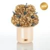 Premium Metallic Signature Hydrangea Infinity | Gold | L -Emmie Gray Store Hydrangea beigevase gold button 1280x1280