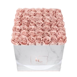 Classic Infinity Rosebox | Antique Pink | L