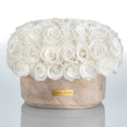 Premium Solid Vase | Golden Sand | L -Emmie Gray Store M Sol oval sand PureWhite mitbutton 1280x1280