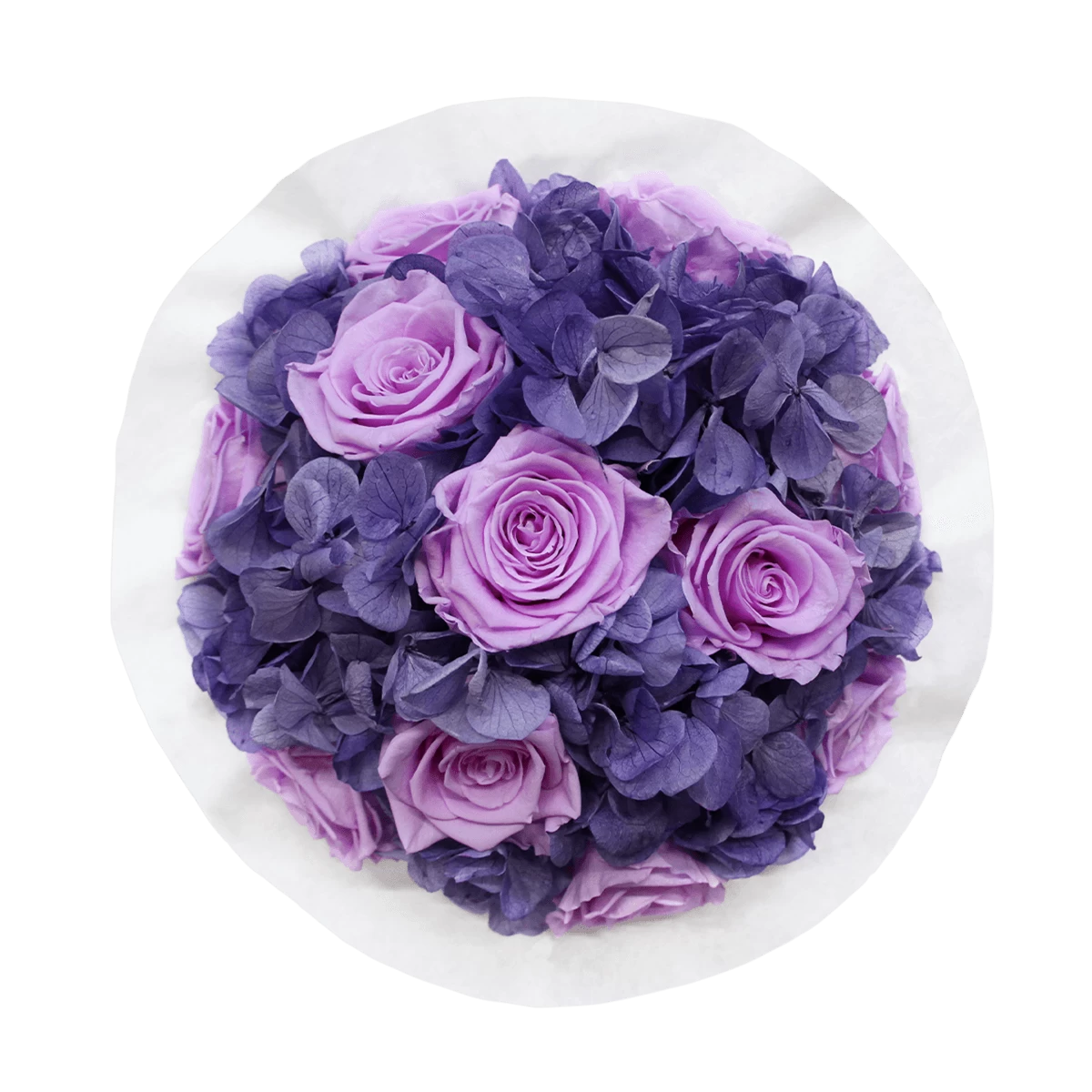 Splendid Hydrangea Mix Infinity Rosebox | Baby Lilli & Violet Vain | M 4 Splendid Hydrangea Mix Infinity Rosebox | Baby Lilli & Violet Vain | M – Bild 2