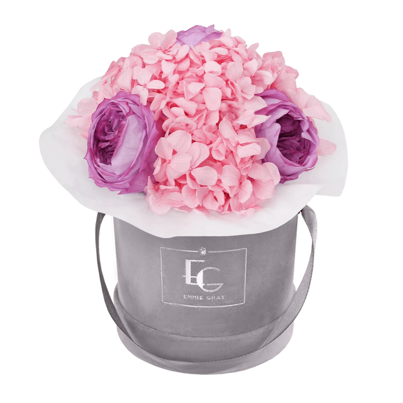 Splendid Peony Mix Infinity Rosebox | Baby Lilli & Bridal Pink | XS 3 Splendid Peony Mix Infinity Rosebox | Baby Lilli & Bridal Pink | XS