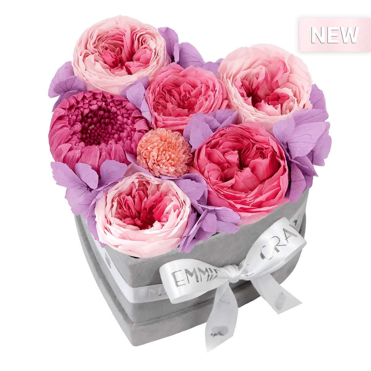 Mix Infinity Rosebox | Bridal Pink, Baby Lilli & Baby Pink | S