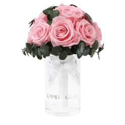 Romantic Eucalyptus Infinity Bouquet | Bridal Pink | S