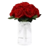 Romantic Infinity Bouquet | Vibrant Red | S -Emmie Gray Store Romantic White VibrantRed 1280x1280