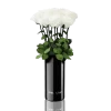 Classic Vase Set | Pure White | 10 ROSES -Emmie Gray Store Schwarze Vase Pure White 10 neu 1280x1280 1