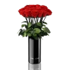 Classic Vase Set | Vibrant Red | 15 ROSES -Emmie Gray Store Schwarze Vase Vibrant Red 15 neu 1280x1280 2