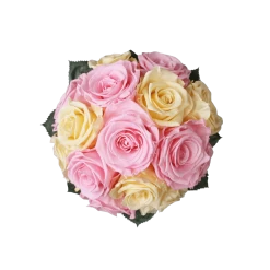 Romantic Infinity Bouquet | Bridal Pink & Champagne | S -Emmie Gray Store bridal champagne 2 1280x1280