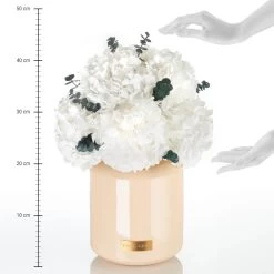 Premium Metallic Signature Hydrangea Infinity | Gold | L -Emmie Gray Store hortensien lineal beige 1280x1280