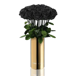 Classic Vase Set | Black Beauty | 15 ROSES