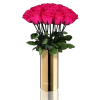 Classic Vase Set | Hot Pink | 15 ROSES -Emmie Gray Store longstem gold Hotpink15 1280x1280 1