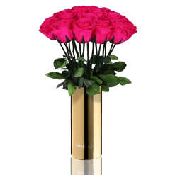 Classic Vase Set | Hot Pink | 15 ROSES