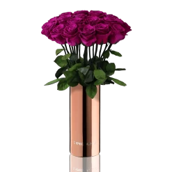 Classic Vase Set | Velvet Plum | 15 ROSES