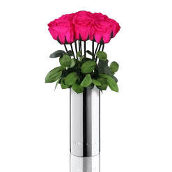 Emmie Gray Store 14 Classic Vase Set | Hot Pink | 10 ROSES